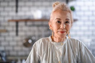 An older women.